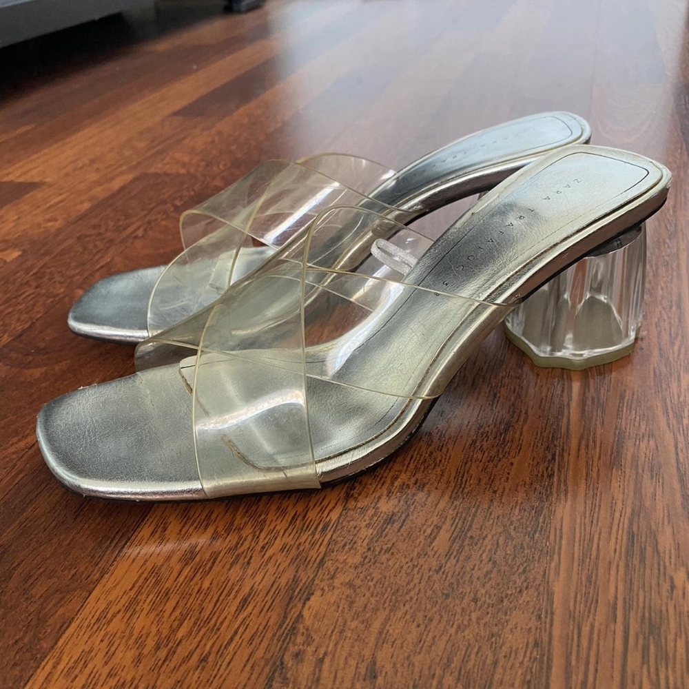 Zara Women's Silver and Grey Courts